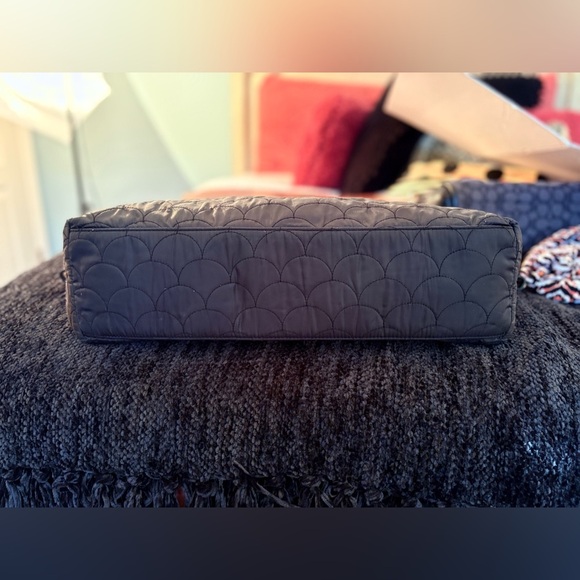 Dvf Diane Von Furstenberg Tote Travel Bag Black with Side Snaps - Picture 8 of 13